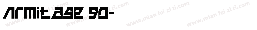 Armitage 90字体转换